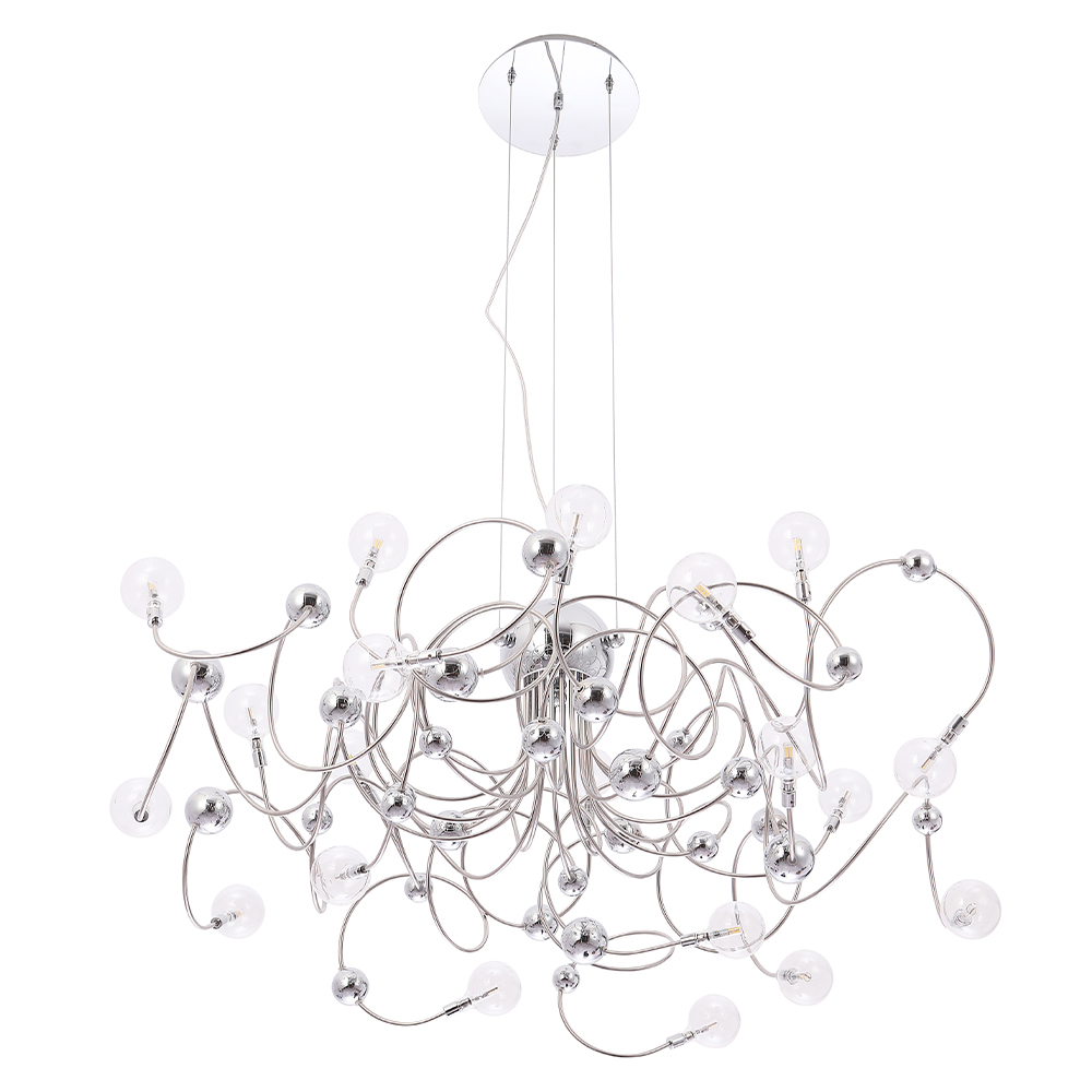 люстры люстра crystal lux medusa sp20 chrome crystal lux 2440/320, доставка по Казахстану 
