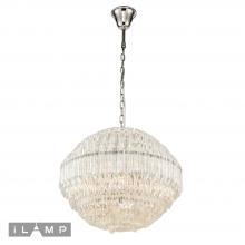Подвесные Подвесная люстра iLamp Manhattan 103D-10 Nickel, доставка по Казахстану 