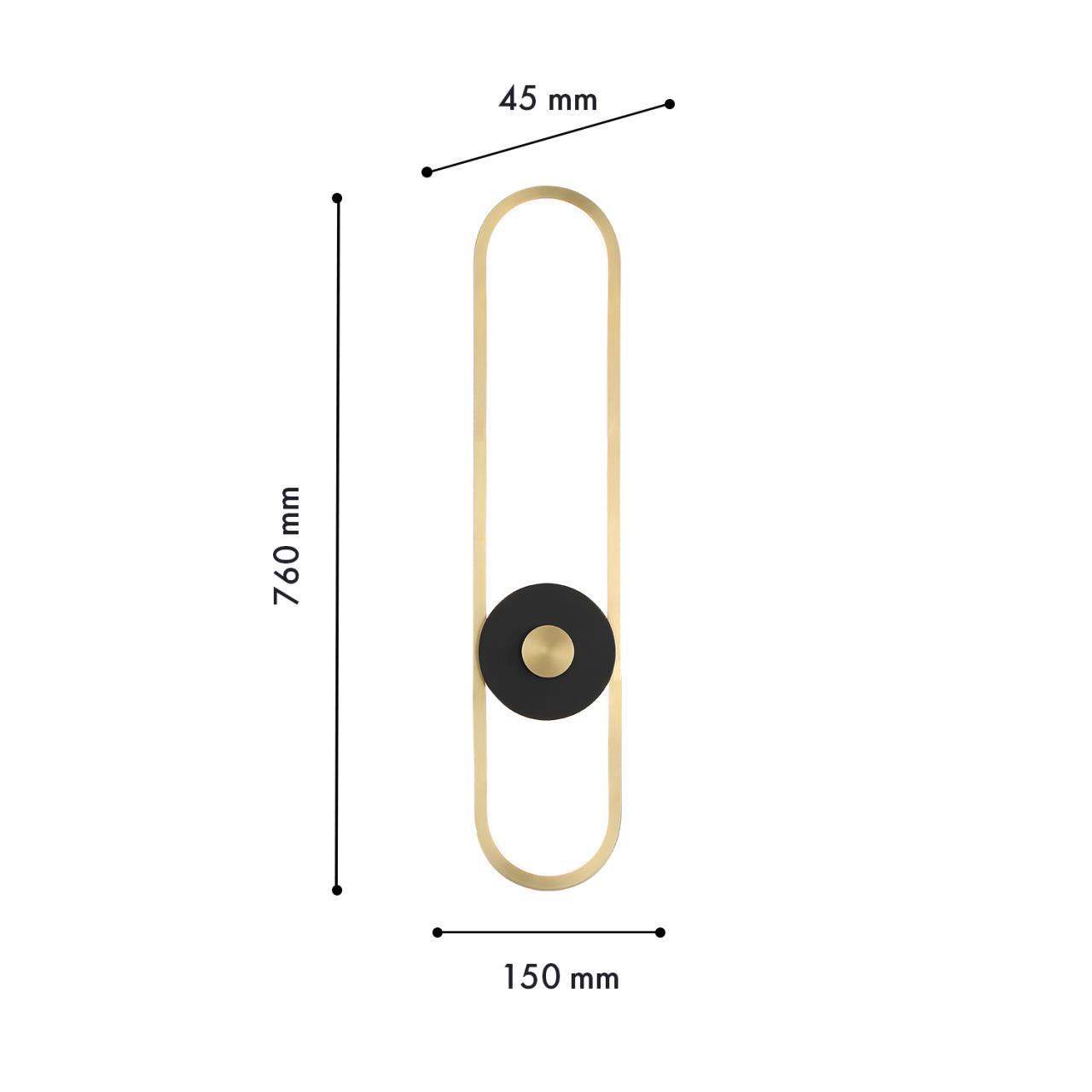 Дополнительная картинка Настенный светильник Cyclone 4296-2W