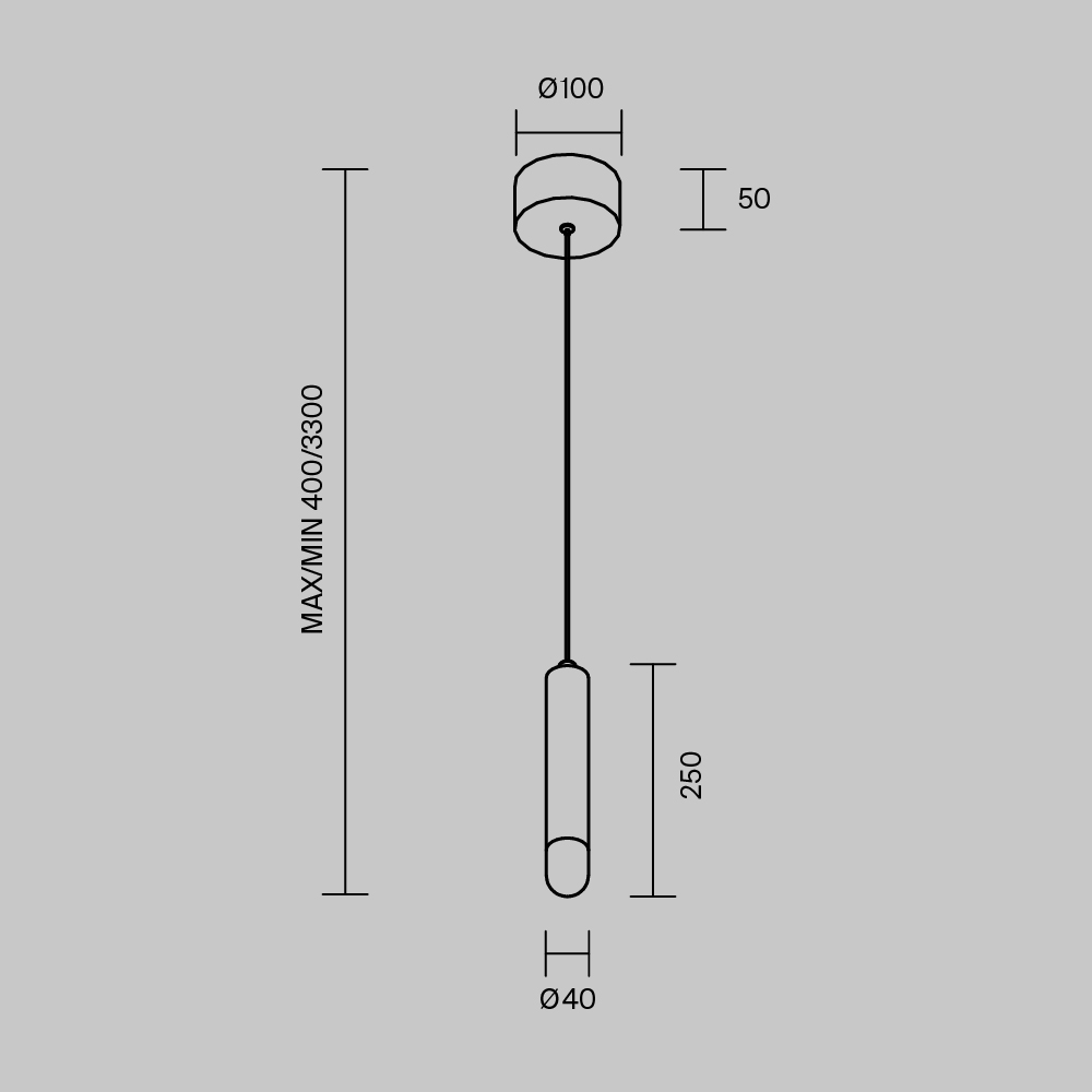 Картинка Подвесной светильник Maytoni MOD534PL-L4B3K BELL