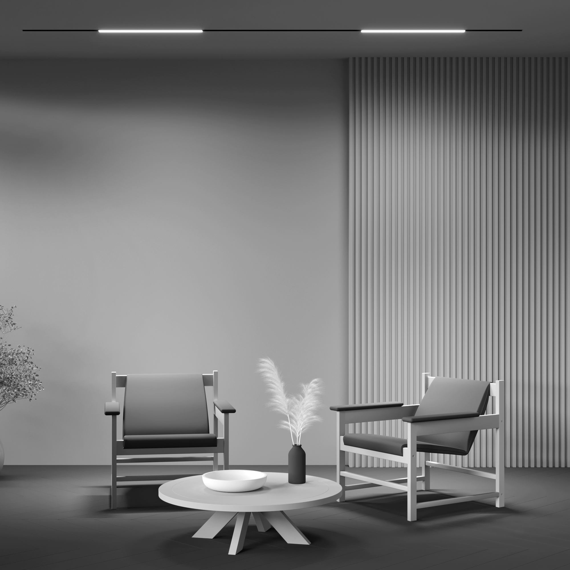 Дополнительная картинка Трековый светильник Technical TR074-2-20W4K-B