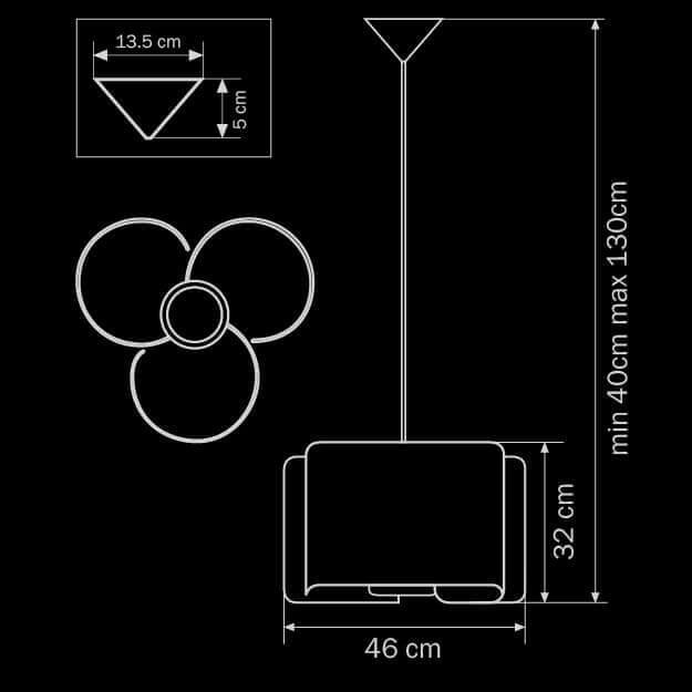 Дополнительная картинка Подвесная люстра Lightstar Simple Light 811 811132