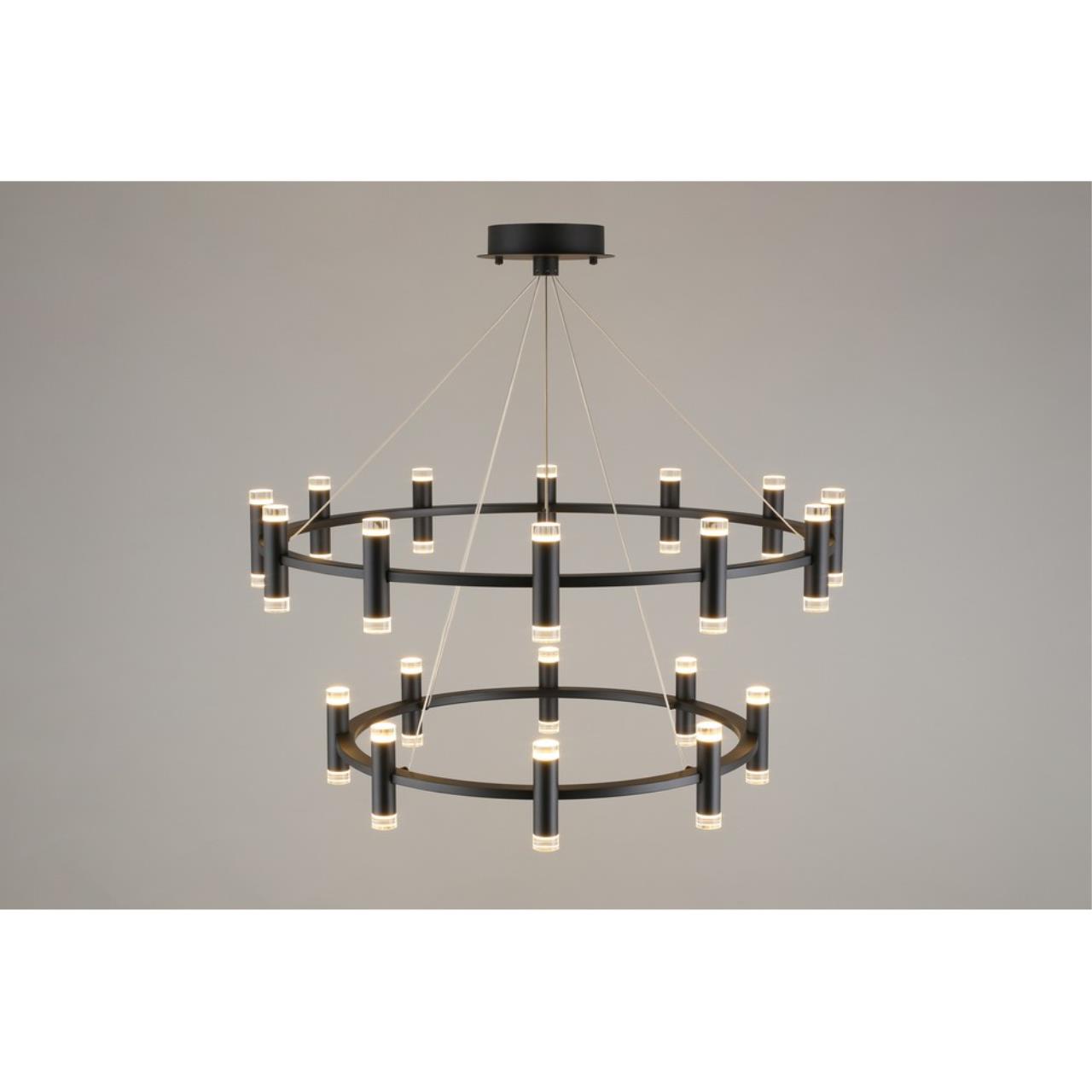 Картинка Подвесная светодионая люстра Aployt Klarcia APL.037.03.200