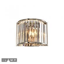 Декоративные настенные Настенный светильник iLamp Qeens W2553-2 Nickel, доставка по Казахстану 