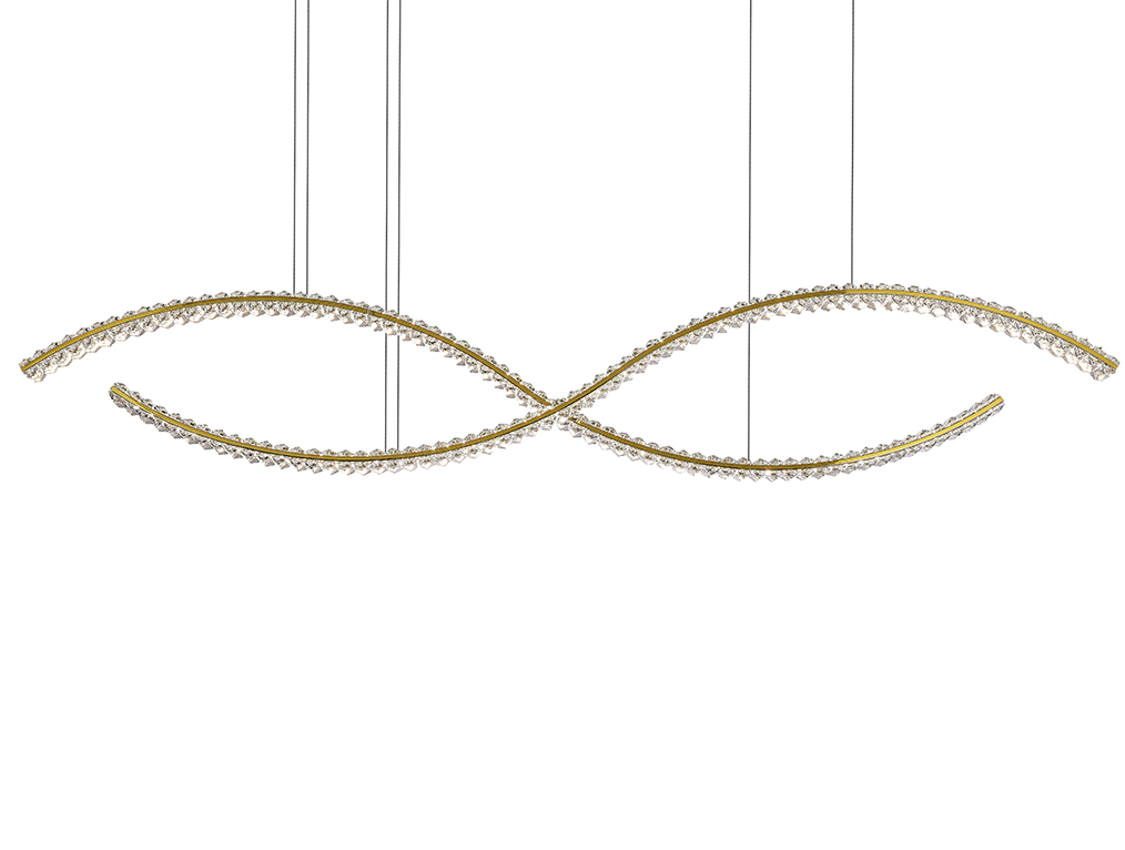 newport 8240 8242n/160 gold , люстра, доставка по Казахстану 