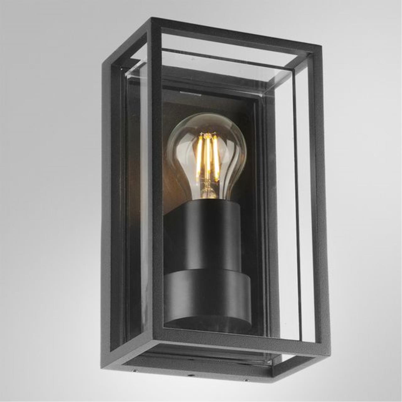 Настенный уличный светильник Arte Lamp MARFIK A2322AL-1BK — фото 4