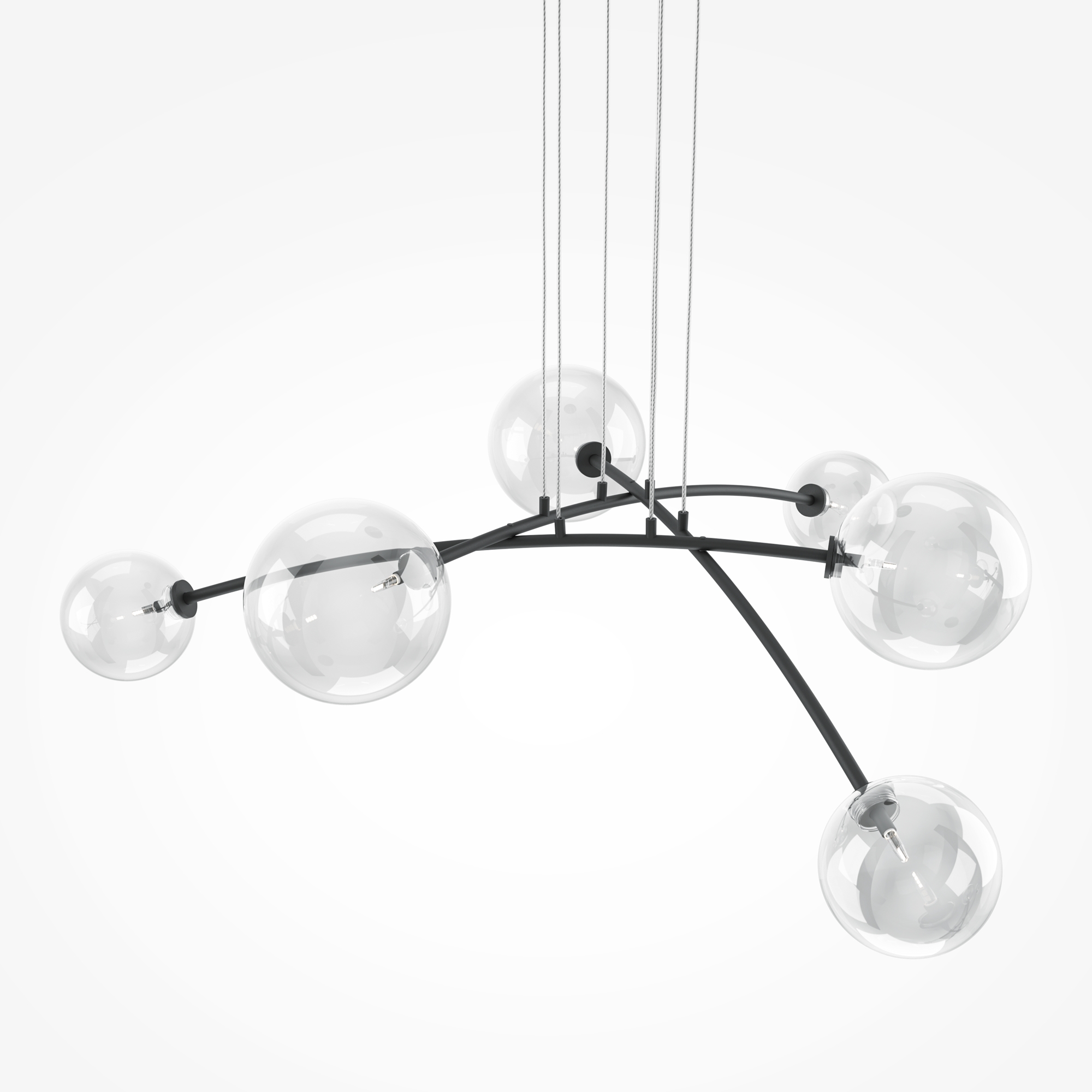 Подвесная люстра  Maytoni MOD172PL-06B — фото 2