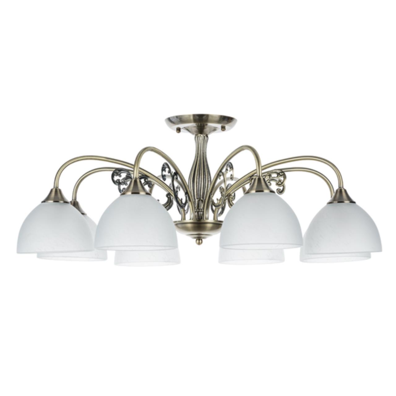Дополнительная картинка Потолочная люстра Arte Lamp Spica A3037PL-8AB