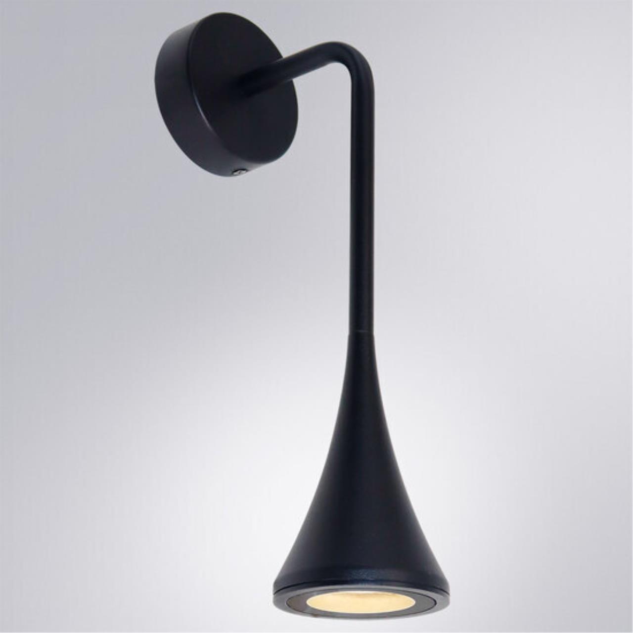 Дополнительная картинка Фасадный светильник Arte Lamp BRONN A2367AL-1BK