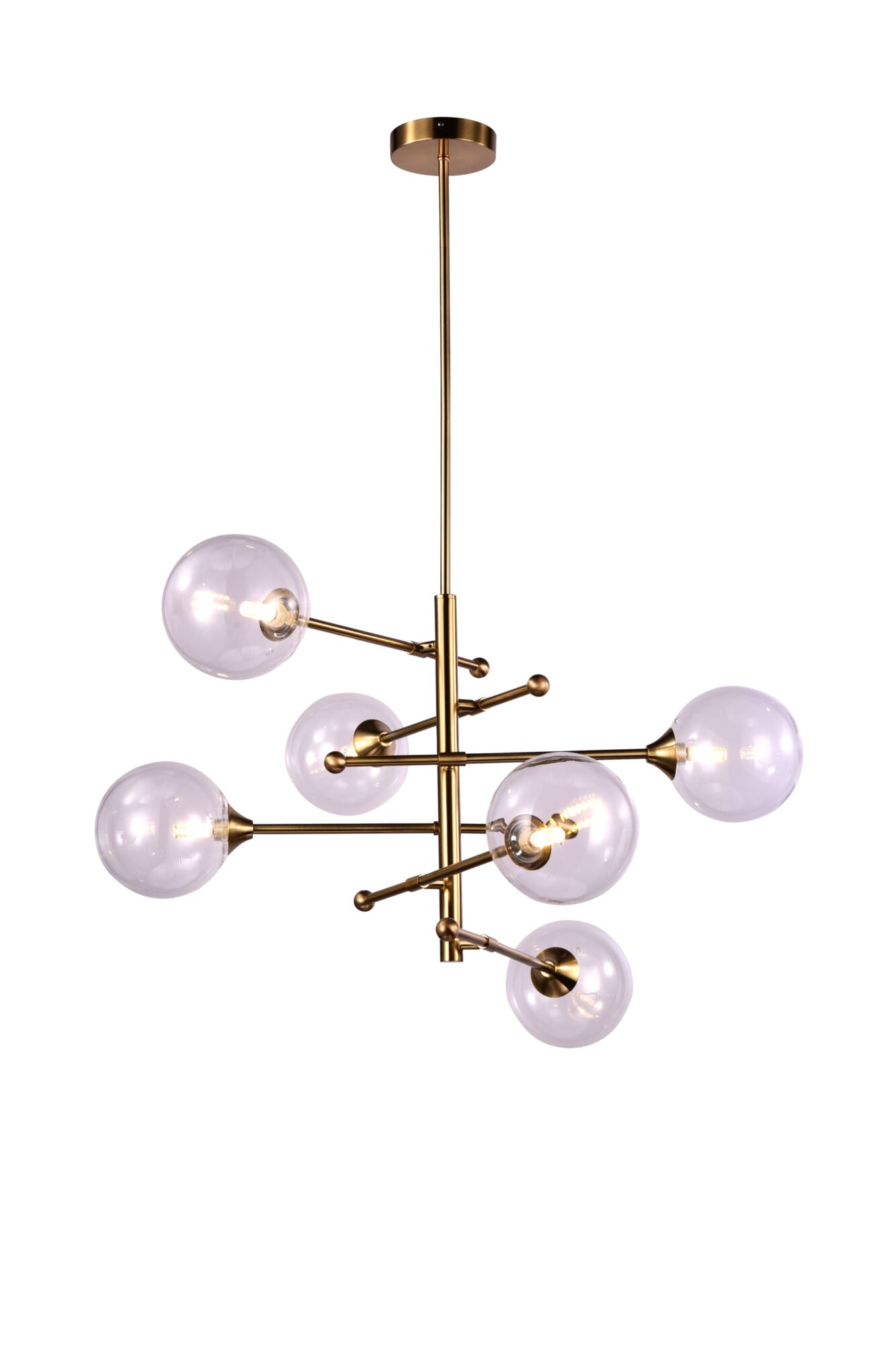 Дополнительная картинка Подвесная люстра Freya Maddison FR5115PL-06BZ