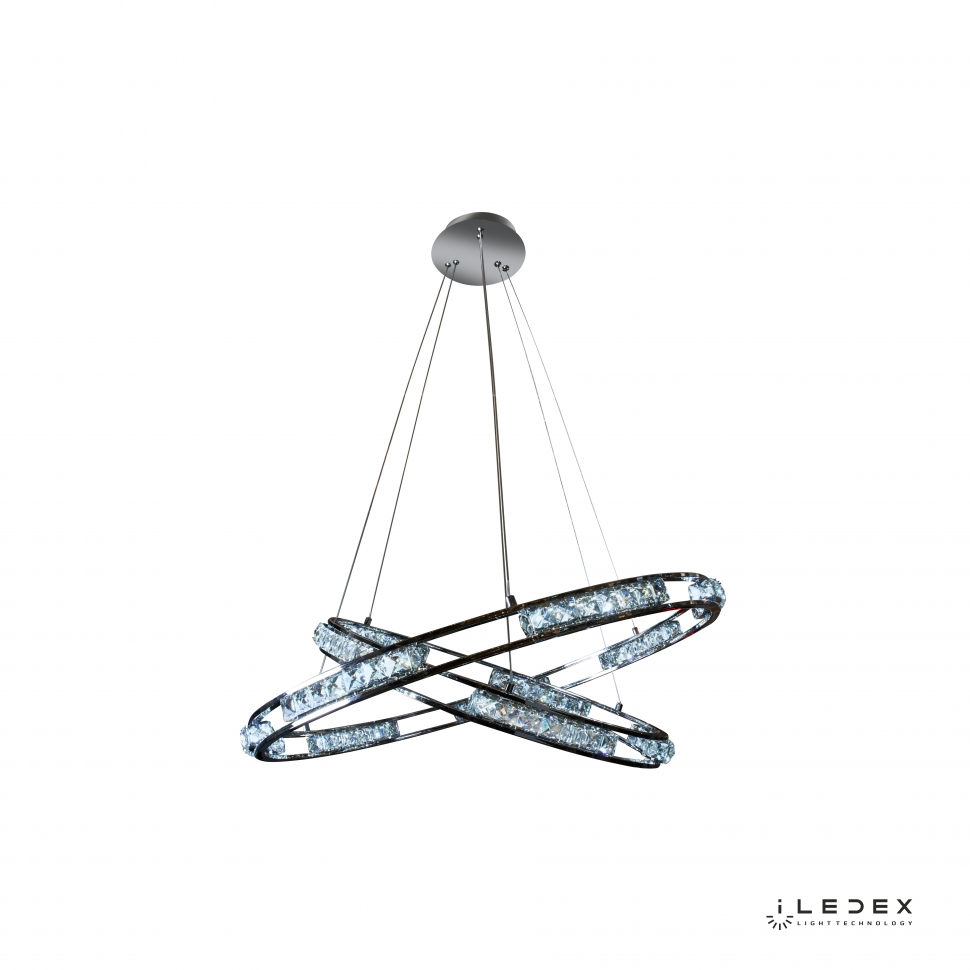 Картинка Потолочный светильник iLedex Crystal 16364/800+600 CR