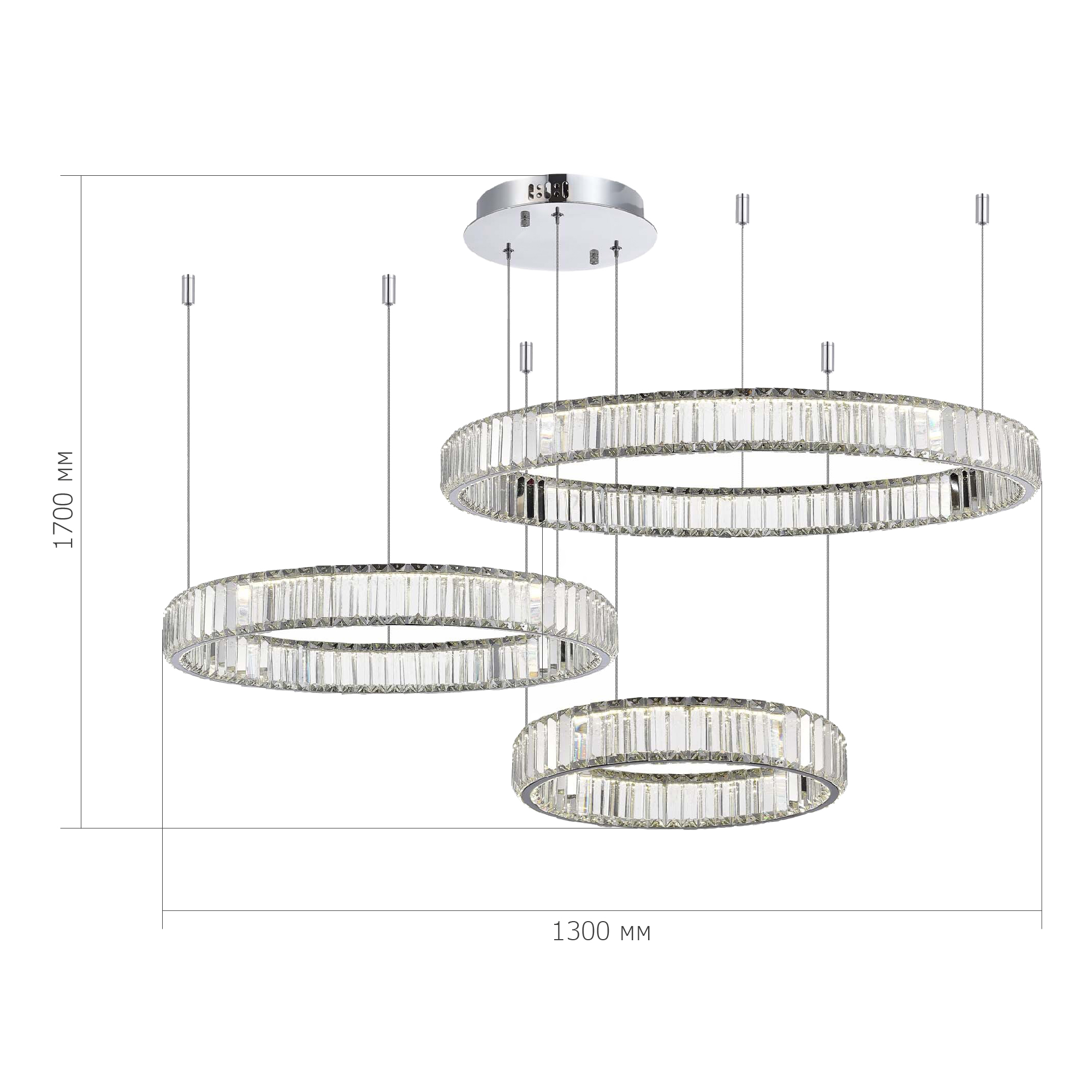 Дополнительная картинка Подвесная люстра ST Luce SL1622.113.03