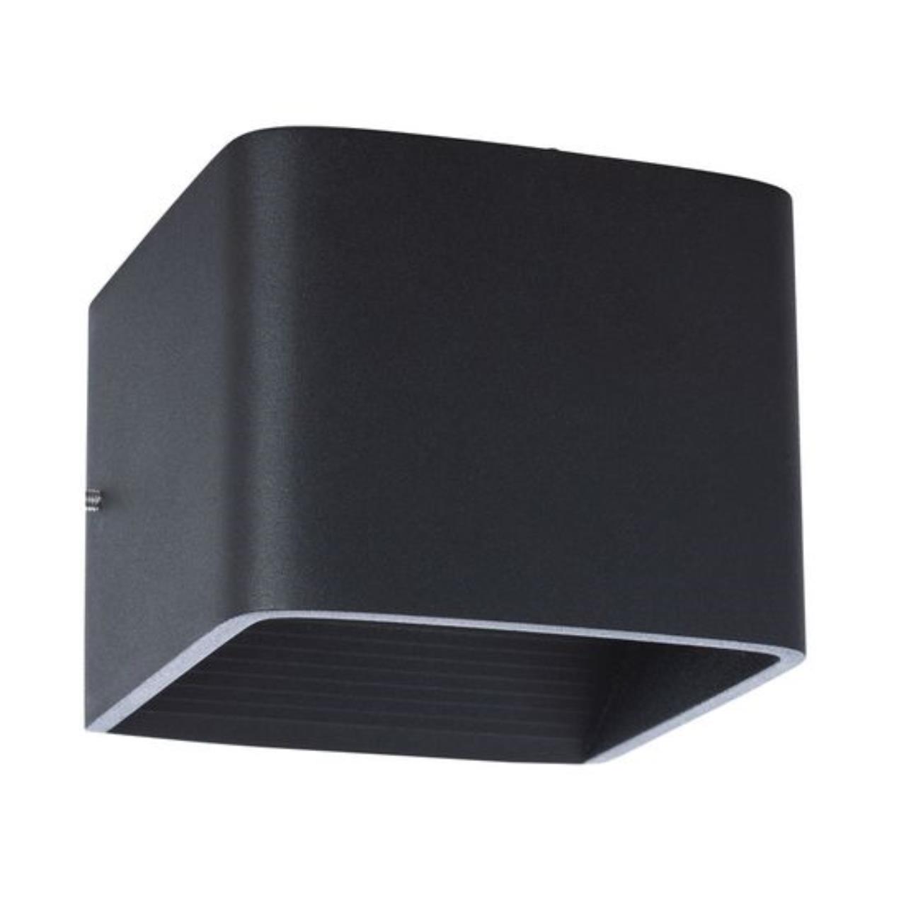 Картинка Настенный светодиодный светильник Arte Lamp Scatola A1423AP-1BK