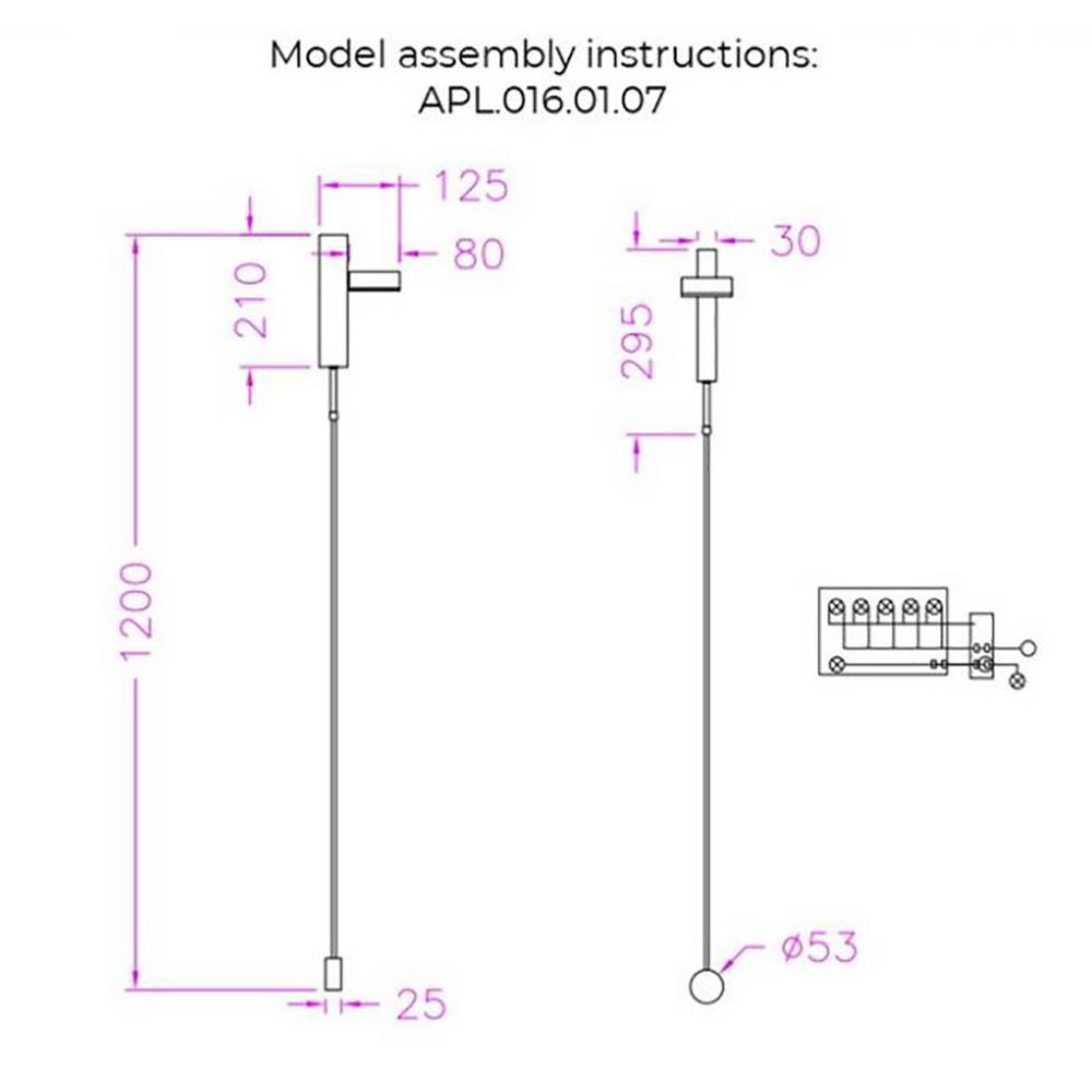 Дополнительная картинка Бра Aployt Aga APL.016.01.07