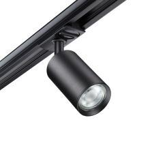 370963 PORT черный Светильник однофазный двухжильный трековый GU10 50W 220V PIPE купить в Алматы svet.kz