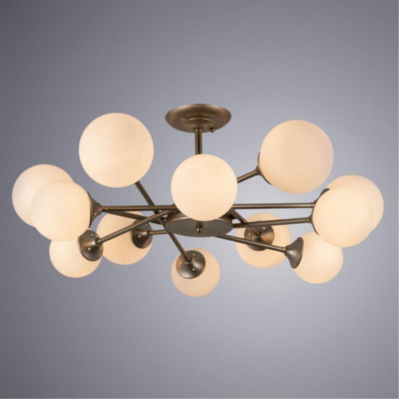 Картинка Потолочная люстра Arte Lamp Marco A2703PL-12SG