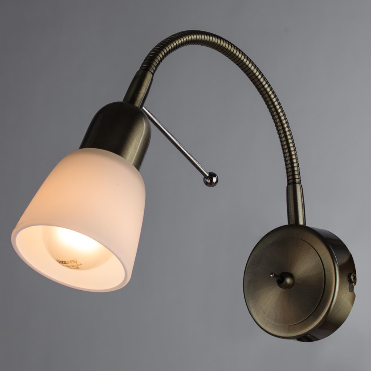 Картинка Спот Arte Lamp Lettura A7009AP-1AB