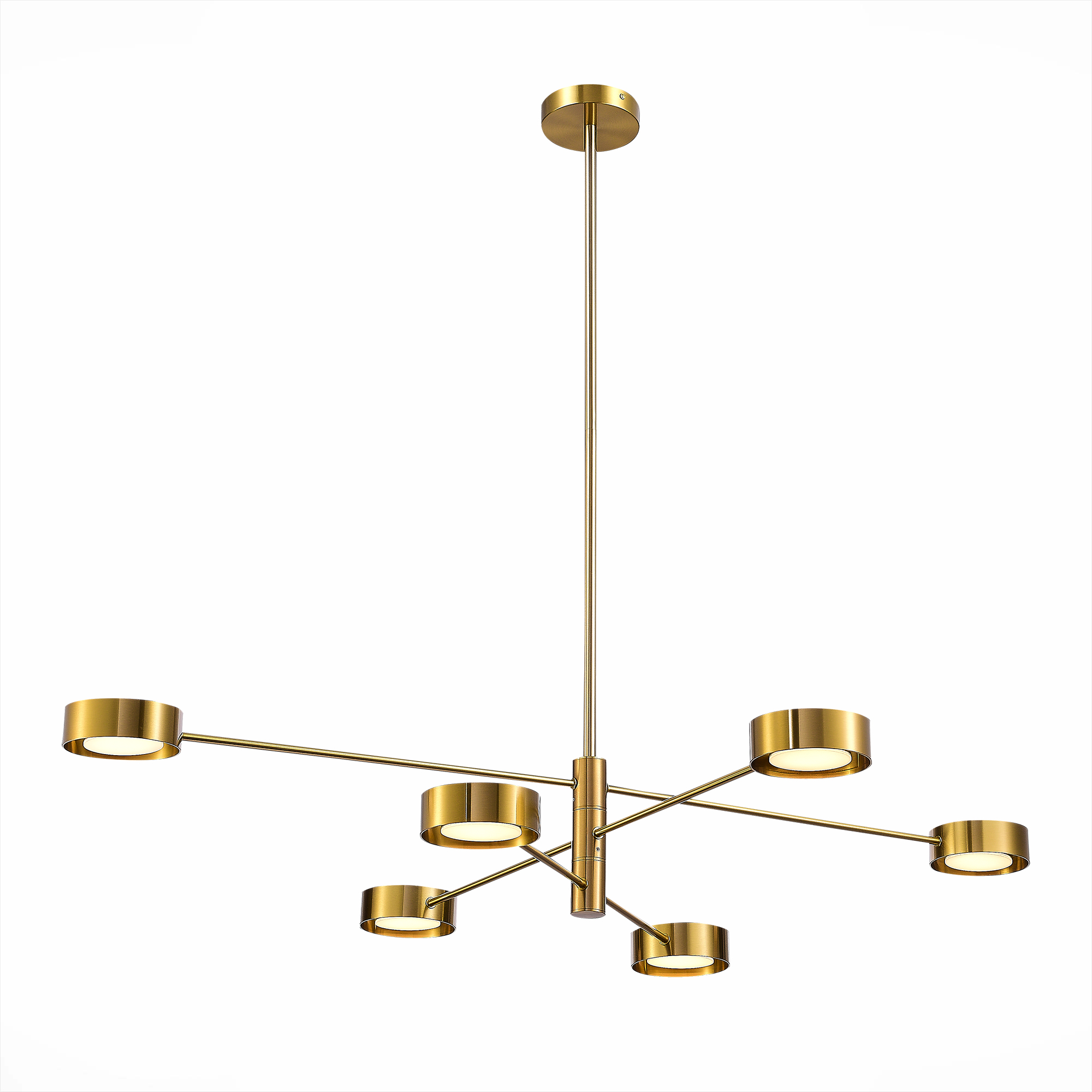 купить SL6504.302.06 Светильник потолочный ST-Luce Латунь/Латунь LED 6*5W 3000K в Алматы, svet.kz, доставка по Казахстану 