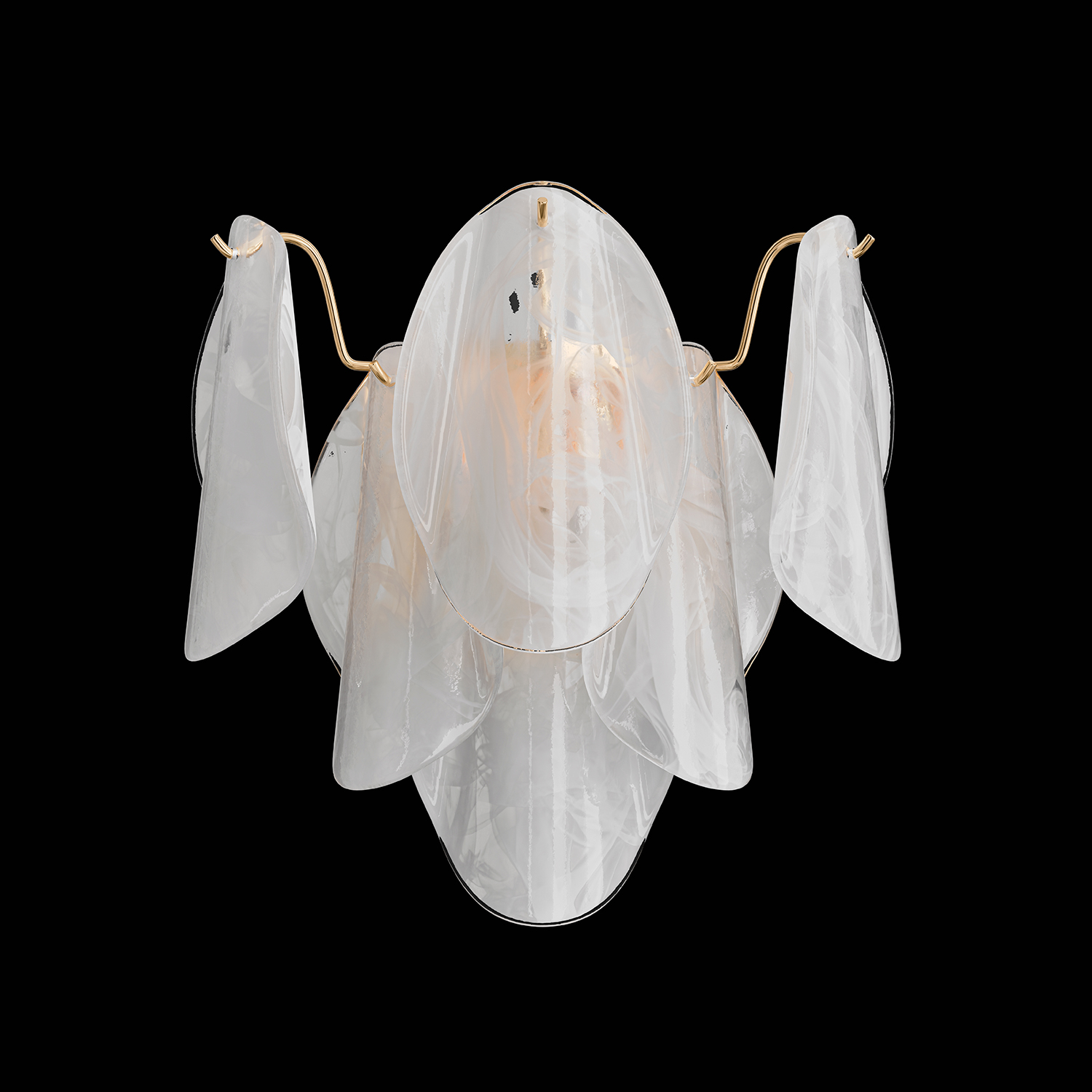 Картинка Настенный светильник Crystal Lux EMILIA 1641/402