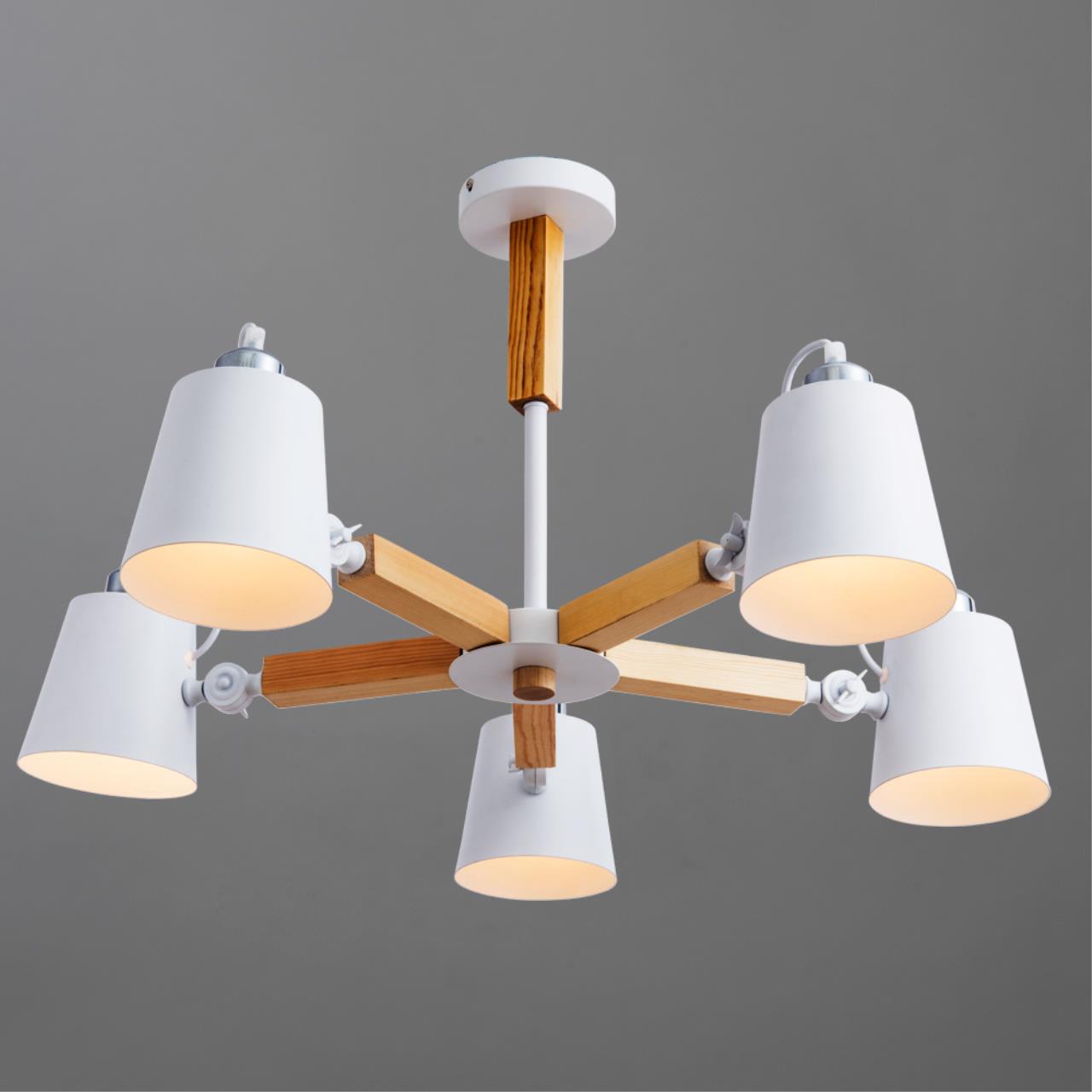 Дополнительная картинка Потолочная люстра Arte Lamp A7141PL-5WH
