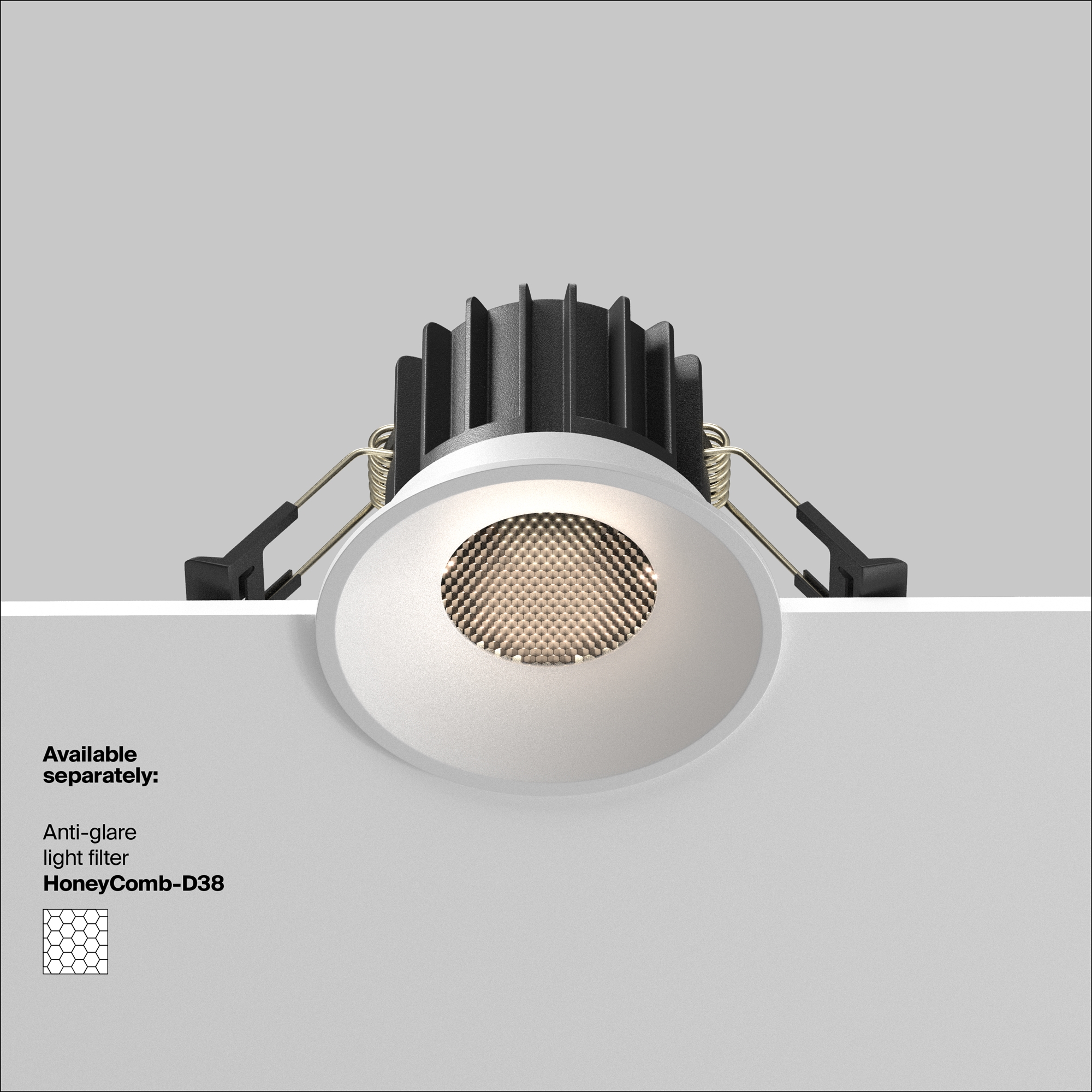 Дополнительная картинка Встраиваемый светильник Technical DL058-12W4K-W