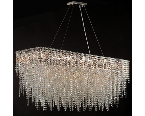 newport 10900 10932/c , люстра, chrome clear crystal l140*45*h60 cm g9 28*60w, доставка по Казахстану 
