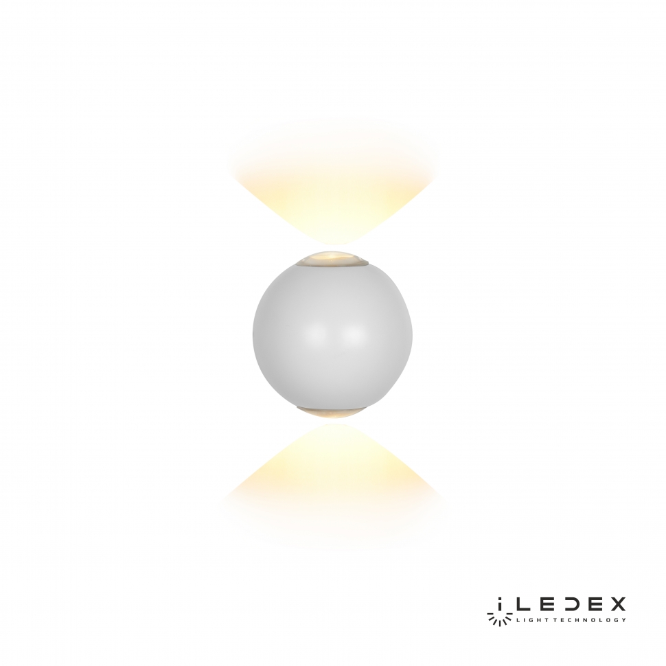 Настенный светодиодный светильник iLedex Rainbow ZD8168-6W WH — фото 3
