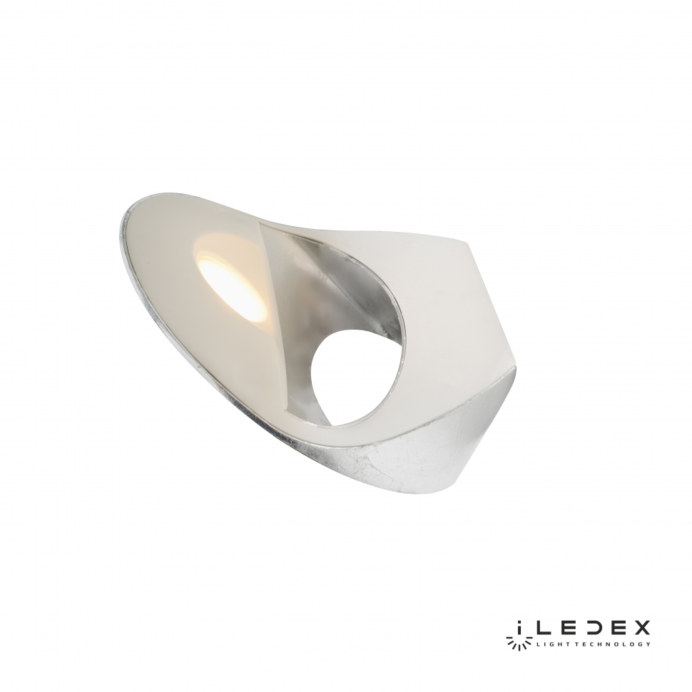 Настенный светодиодный светильник iLedex Light Flux ZD8152-6W Silver — фото 2