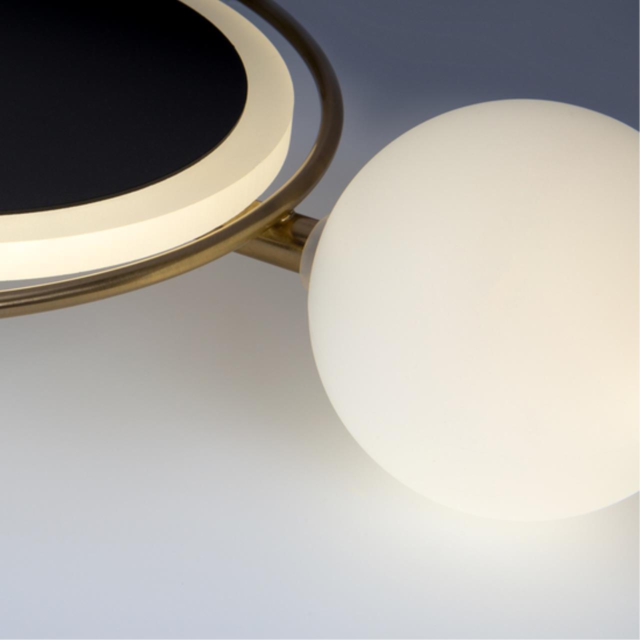 Дополнительная картинка Настенный светильник Arte Lamp POLARIS A2604AP-7BK