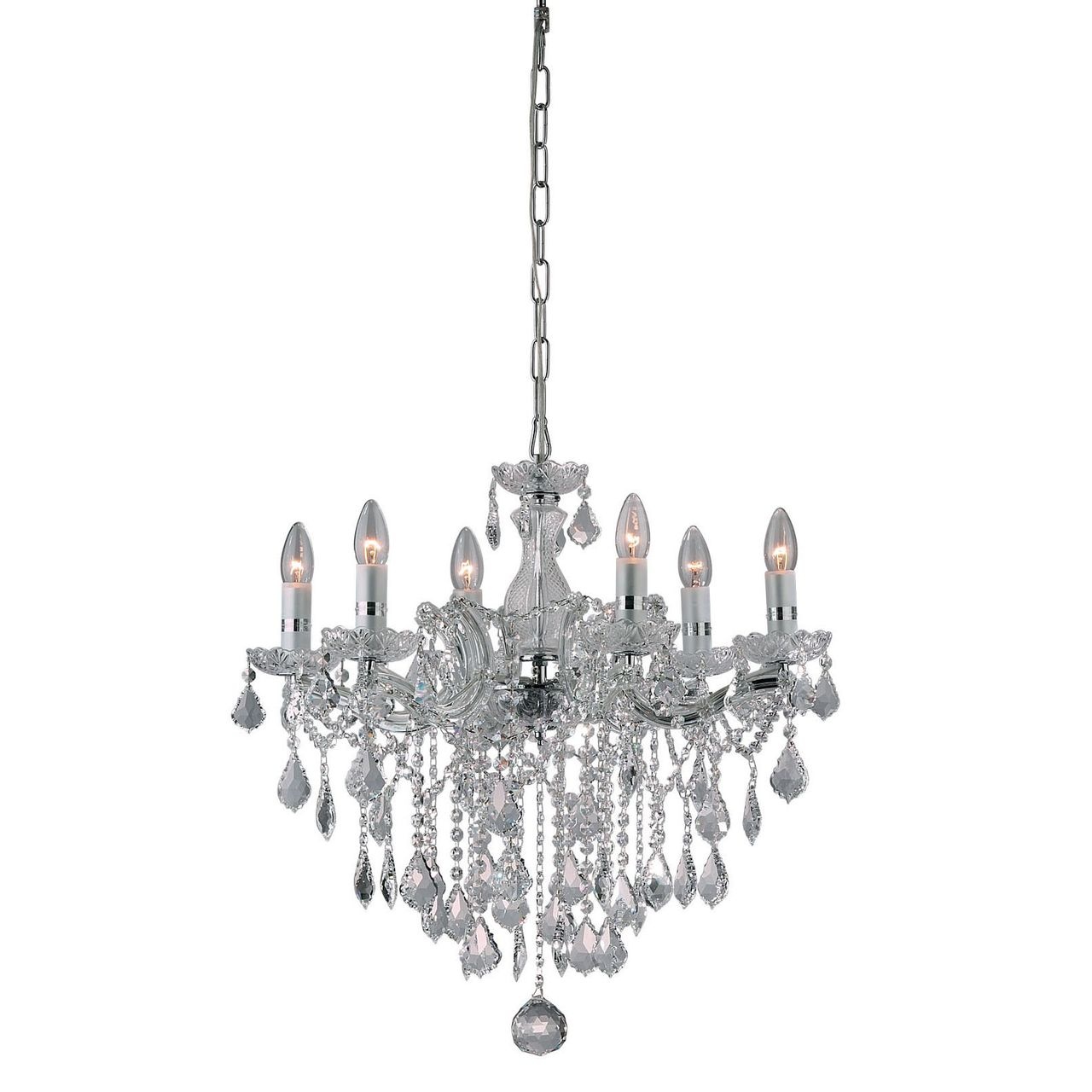 Дополнительная картинка Светильник FLORIAN SP6 CROMO 35628