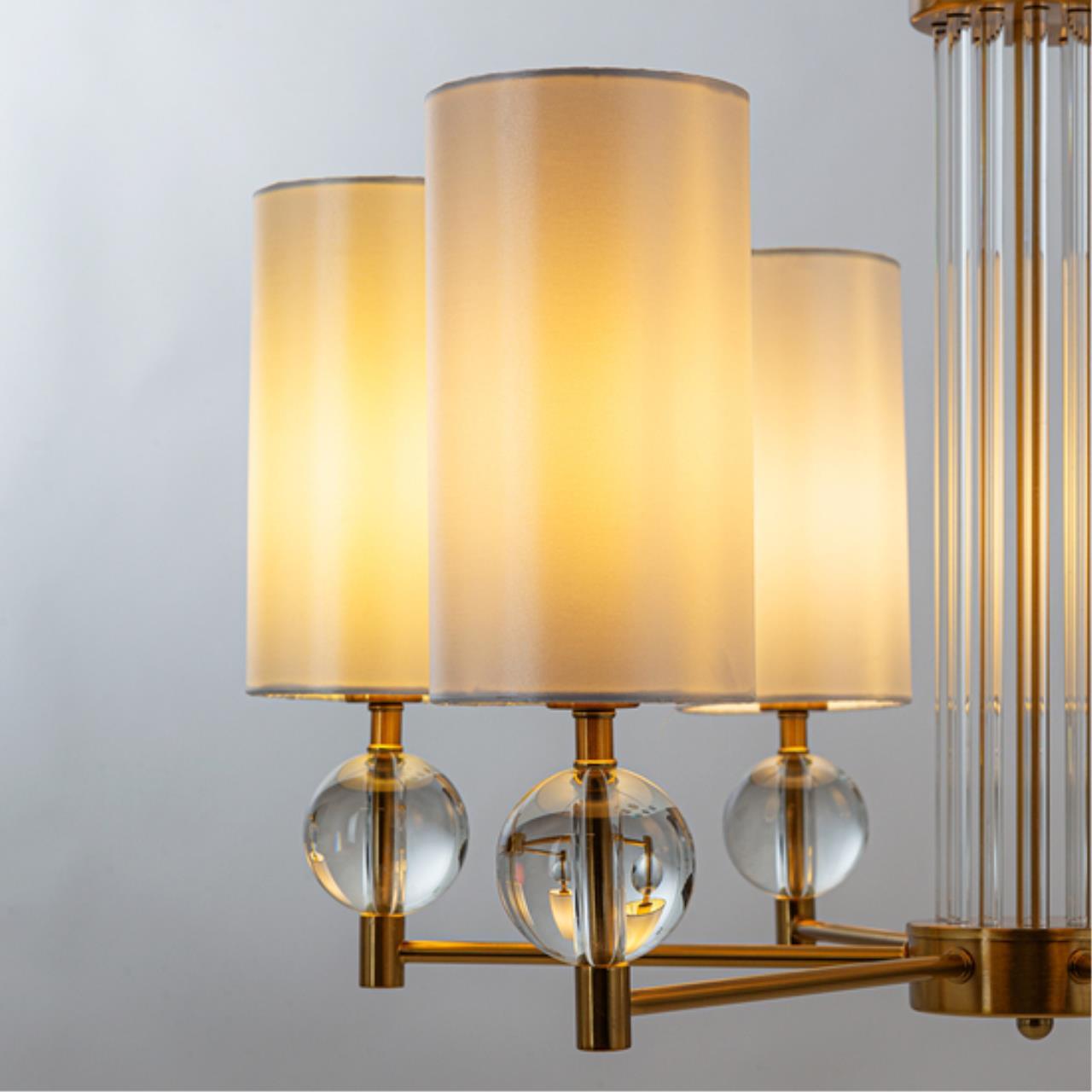 Подвесная люстра Arte Lamp MATAR A4027LM-6PB — фото 5