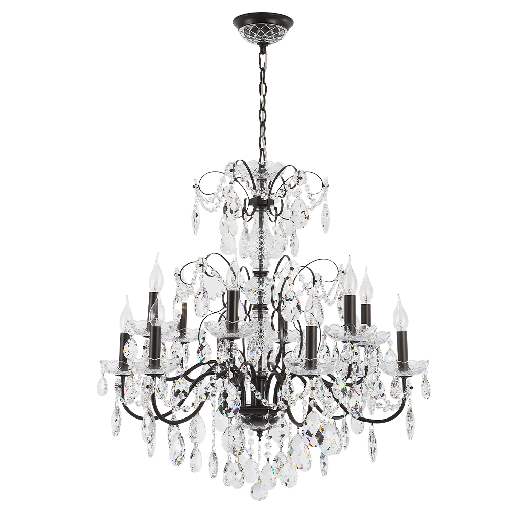 люстра crystal lux odelis sp12 brown crystal lux 2570/312, доставка по Казахстану 