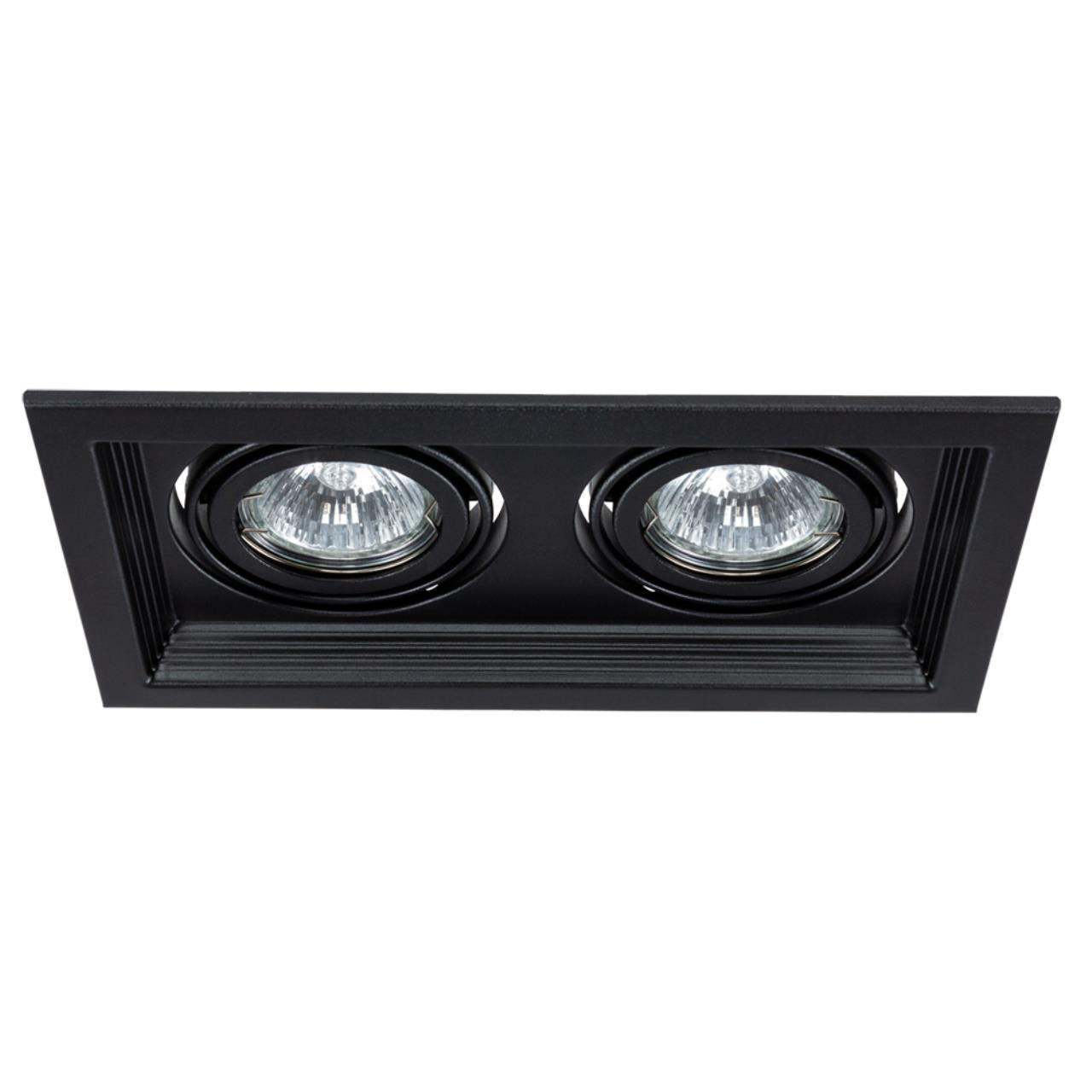 Дополнительная картинка Встраиваемый светильник Arte Lamp Canis A6661PL-2BK