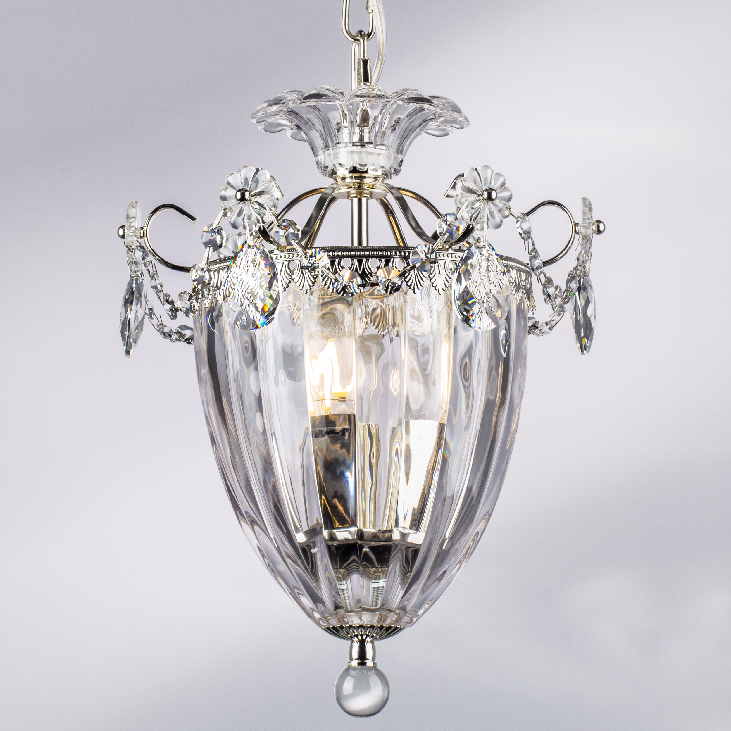 Дополнительная картинка Подвесной светильник Lightstar Schon Silver 790034