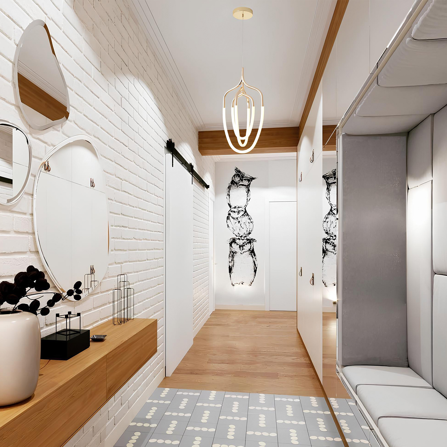 Дополнительная картинка Светильник подвесной PERA  Crystal Lux 3491/250