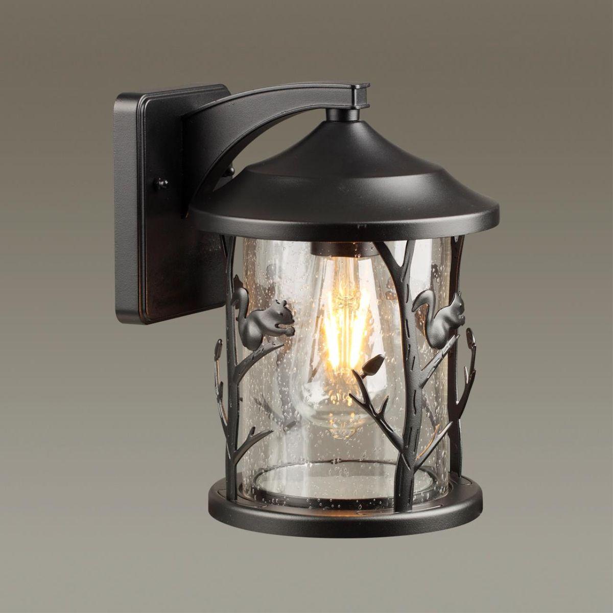 Картинка Уличный настенный светильник Odeon Light Nature Cuita 4963/1W