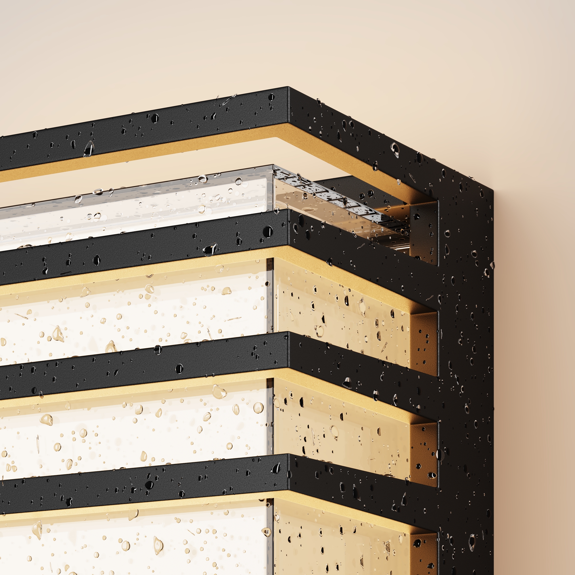 Дополнительная картинка Настенный светильник (бра) Outdoor O020WL-L10B3K