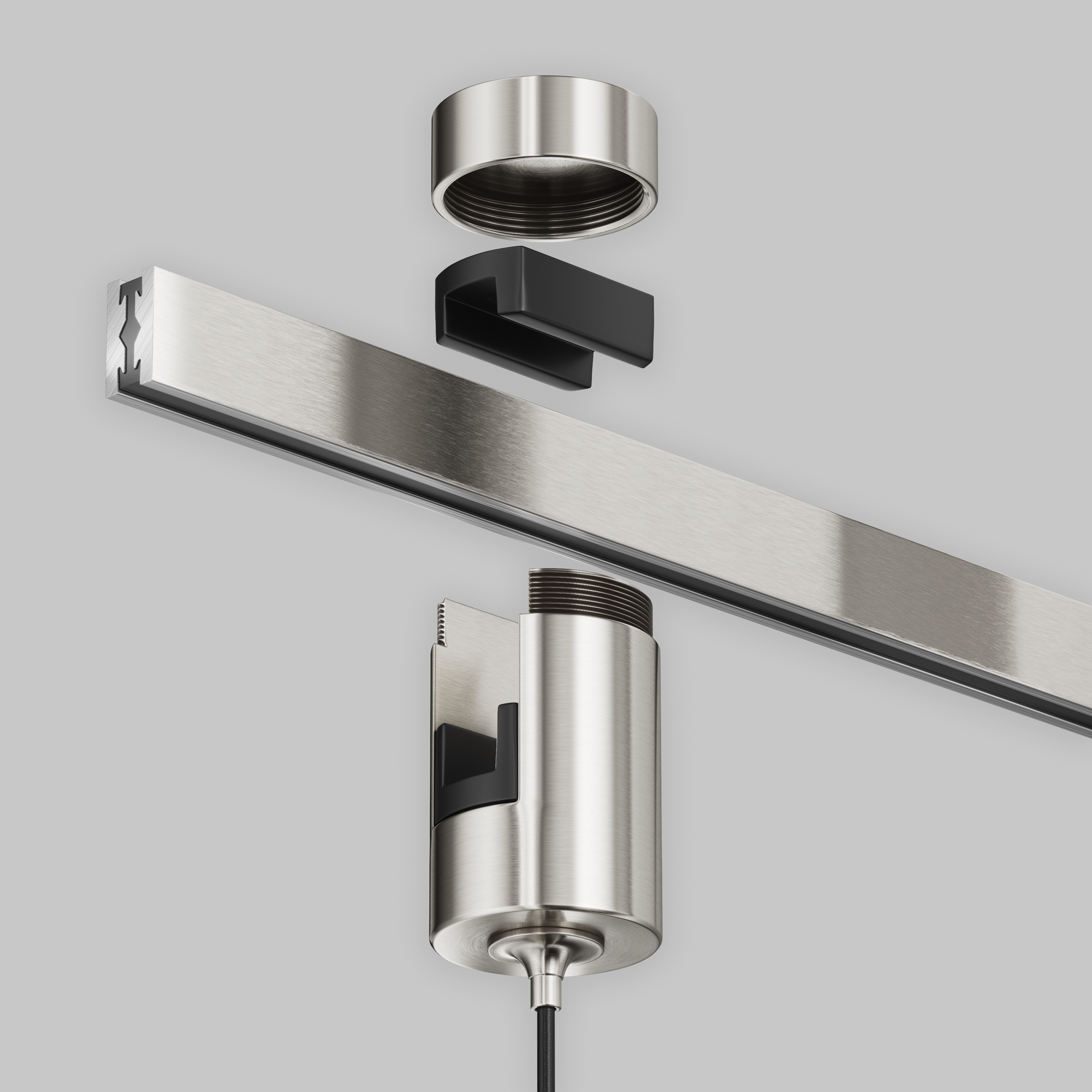 Дополнительная картинка Трековый светильник Technical TR155-1-5W3K-PT