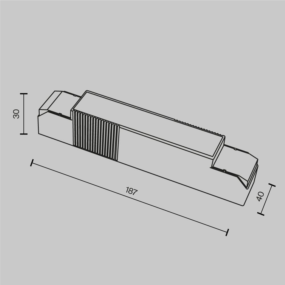 Дополнительная картинка Аксессуар Technical PSL-DL40-S-950-1200mA
