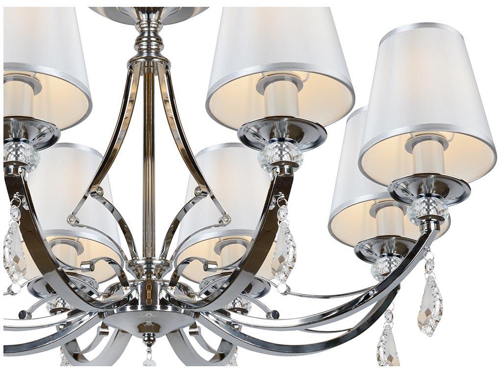 Дополнительная картинка Подвесная люстра iLamp Amadea RM5220/8CR