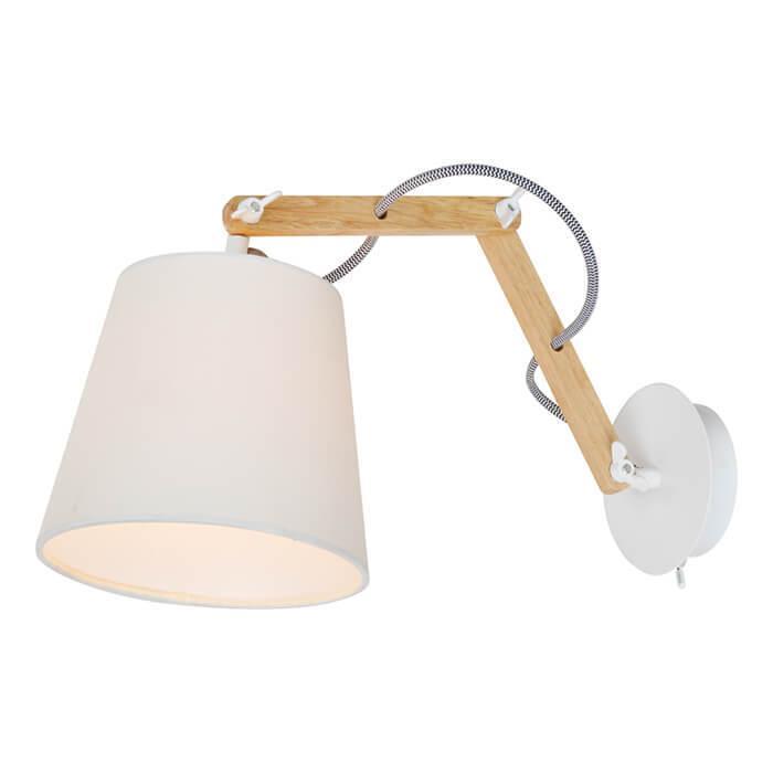 Дополнительная картинка Настенный светильник Arte Lamp Pinoccio A5700AP-1WH