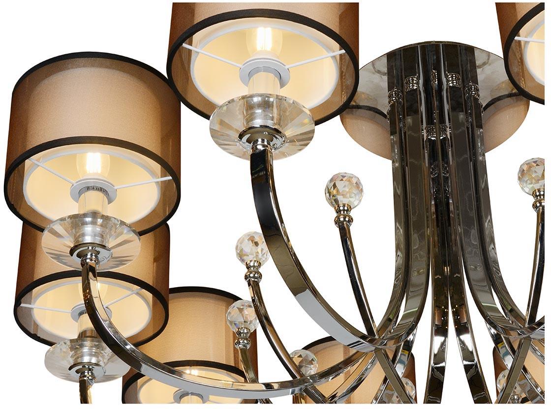 Дополнительная картинка Потолочная люстра iLamp America 88049/10 CR