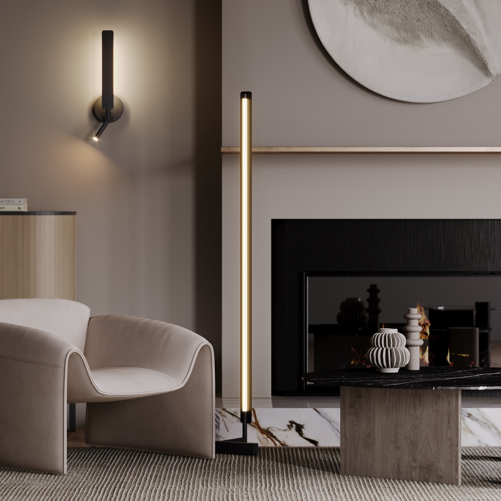 Картинка Напольный светильник (торшер) Combo MOD214FL-L20B3K