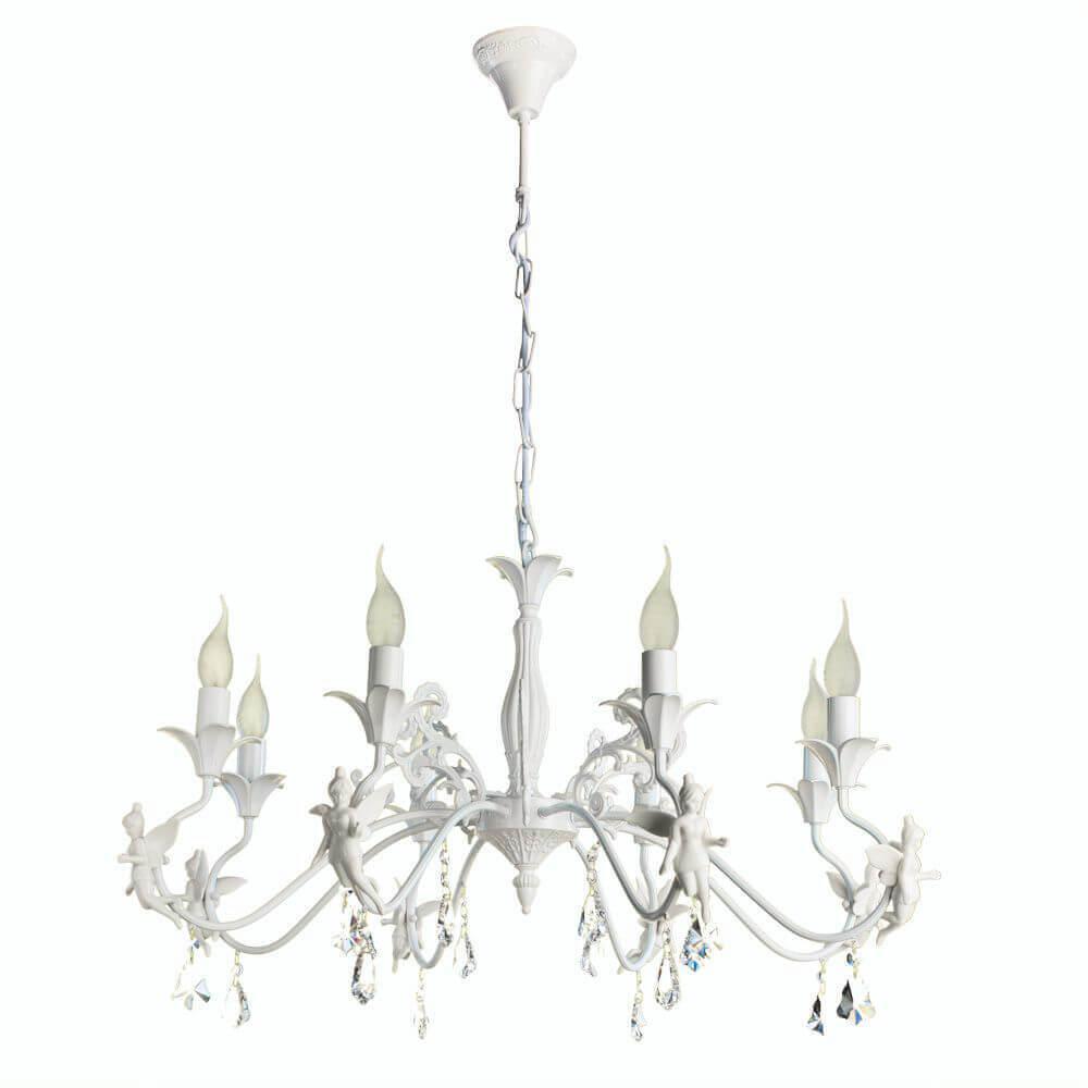 Картинка Подвесная люстра Arte Lamp Angelina A5349LM-8WH