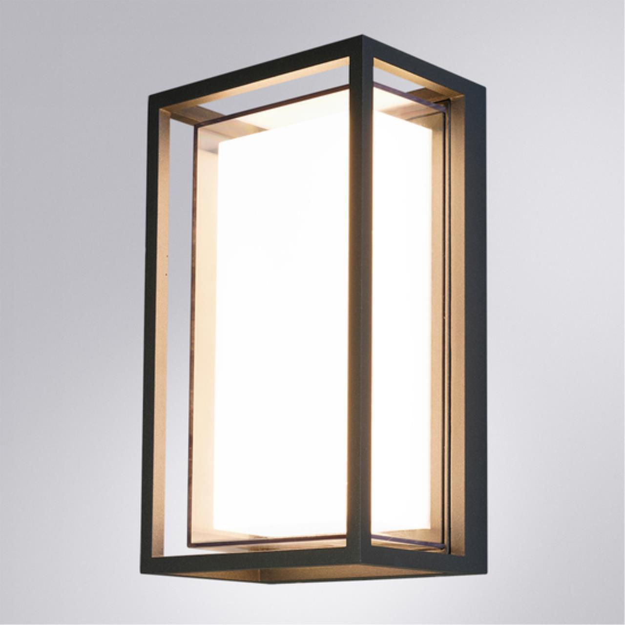 Настенный уличный светильник Arte Lamp MENKAR A1332AL-1BK — фото 4