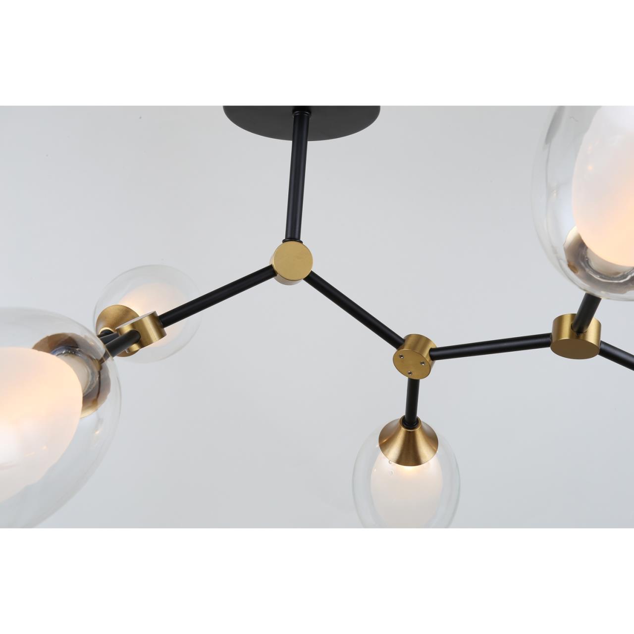 Дополнительная картинка Потолочная люстра Ovo 4083-8P