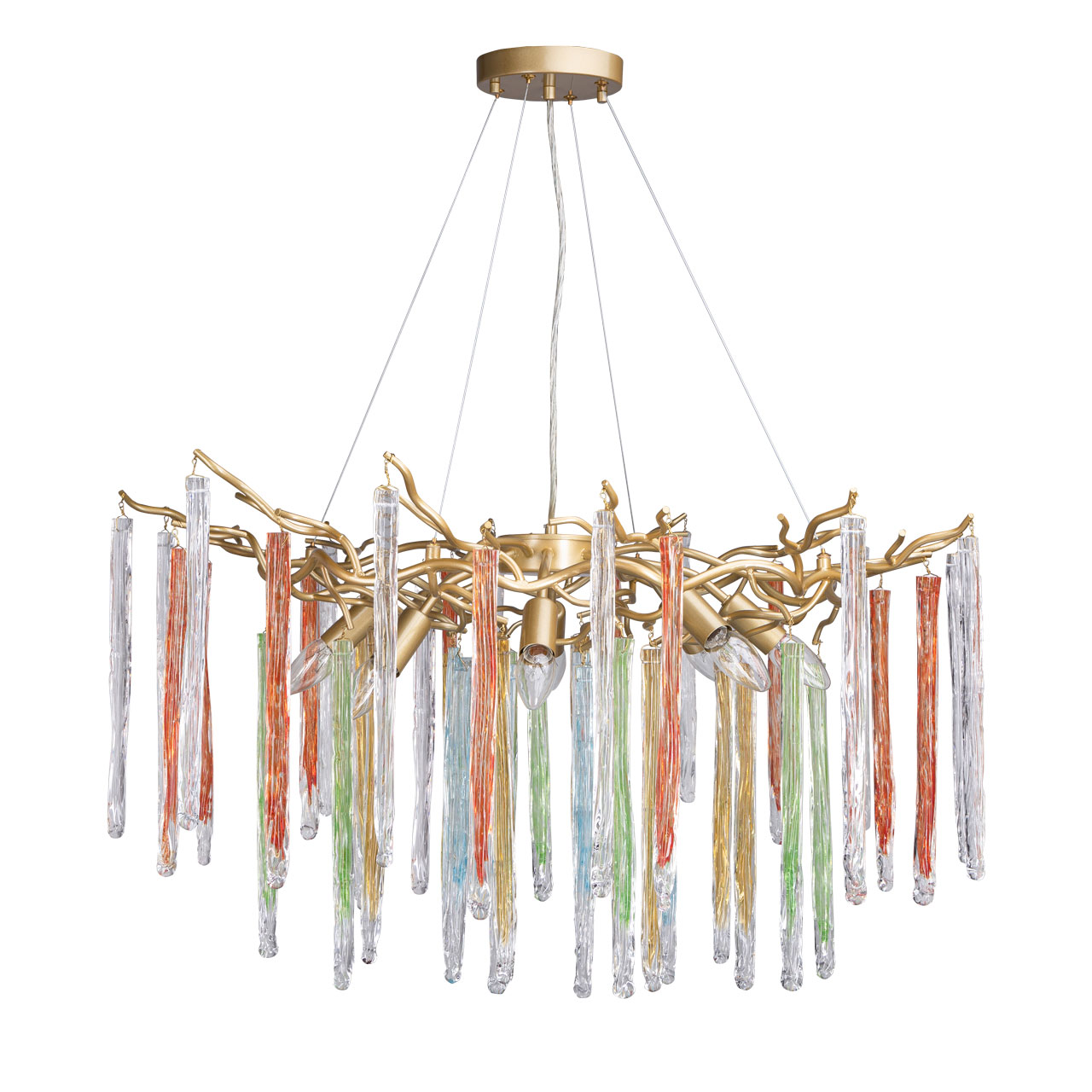 люстры 467010408  mw-light лайма 8*40w е14 светильник, доставка по Казахстану 