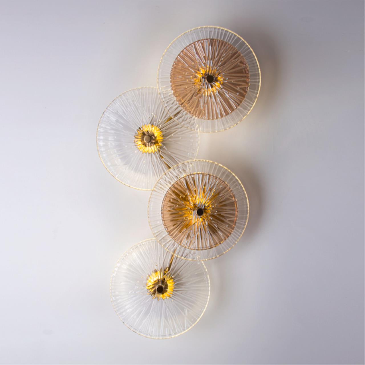 Картинка Настенный светильник Arte Lamp AJOUR A1258AP-4PB