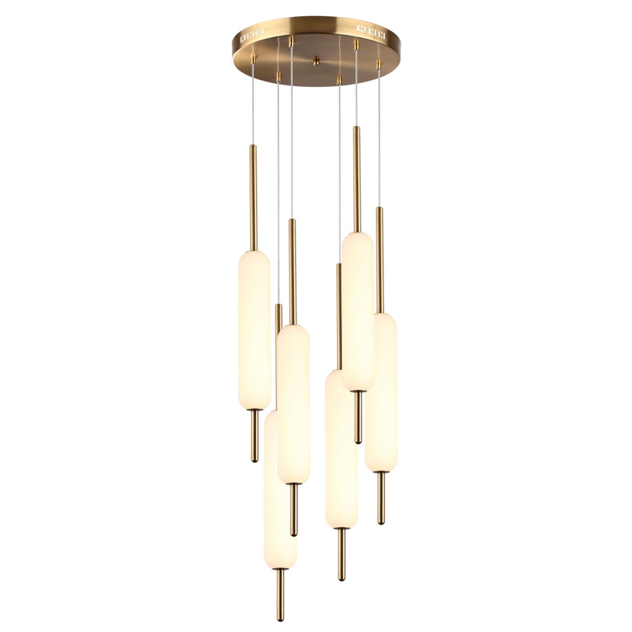 Подвесной светодиодный светильник Odeon Light Pendant Reeds 4794/72L — фото 2