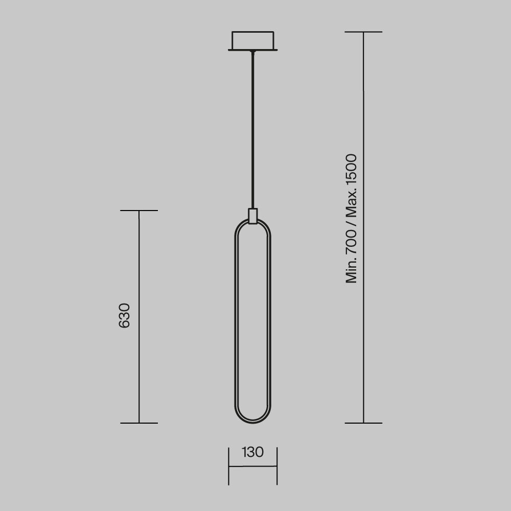 Дополнительная картинка Подвесной светодиодный светильник Maytoni Chain MOD017PL-L13G